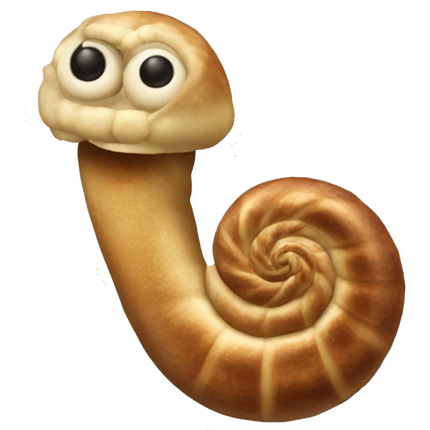 Zimtschnecke Gebäck emoji