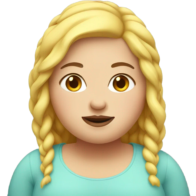 fat girl emoji