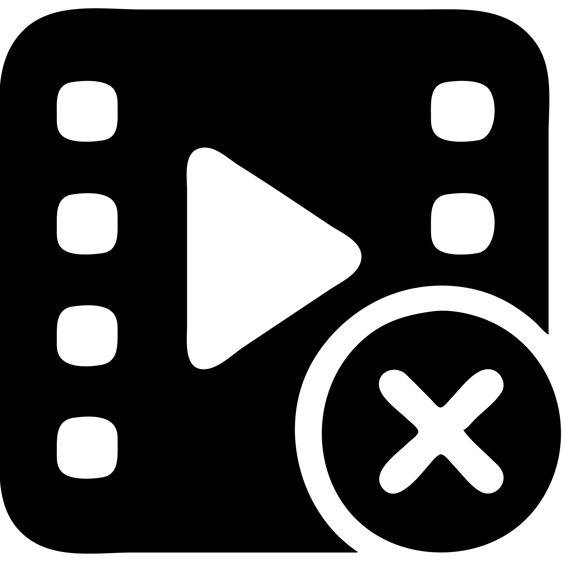 lost media icon, solid filled style, bold and minimal emoji