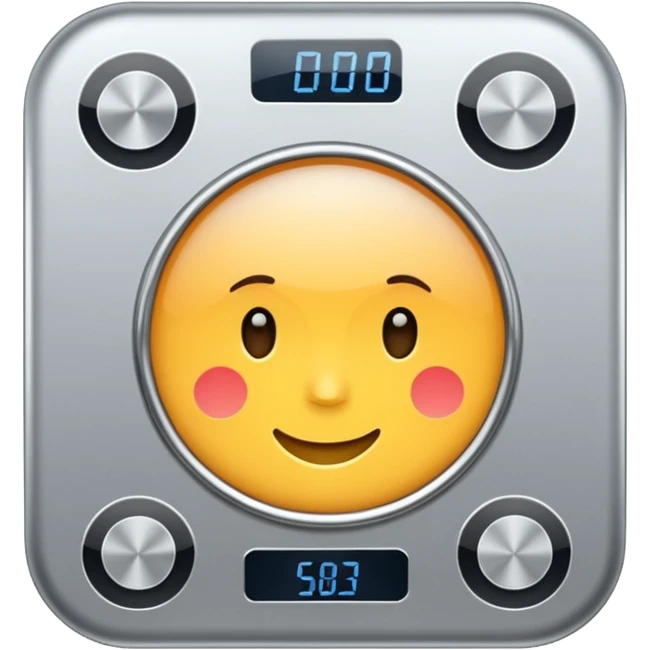 digital scale emoji