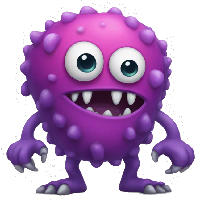 Toe jammer monster emoji