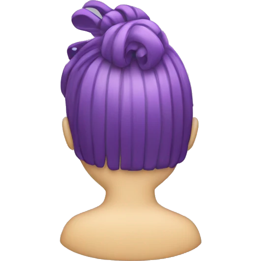 Hair clip  emoji