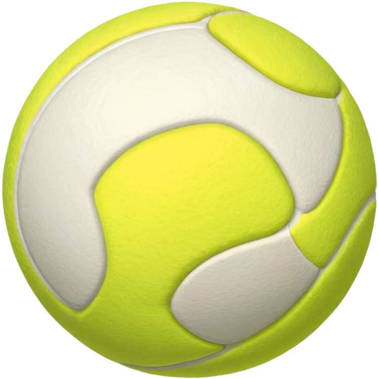 Tennis ball from BFDI￼ emoji