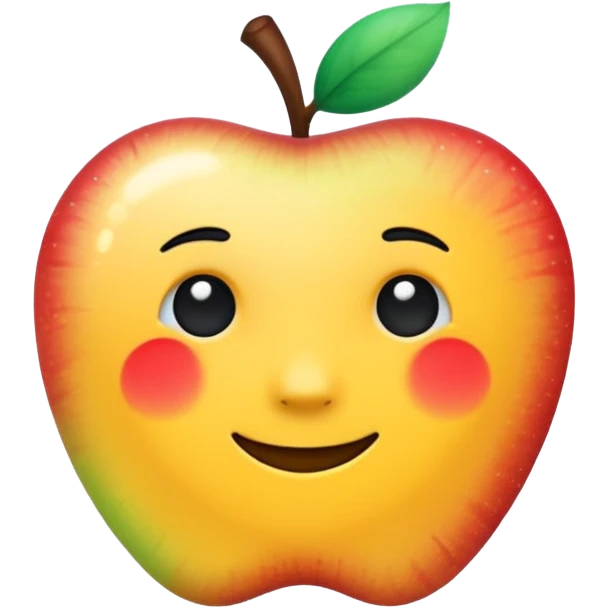 handwritten note apple like emoji style "shine unapologetically" emoji