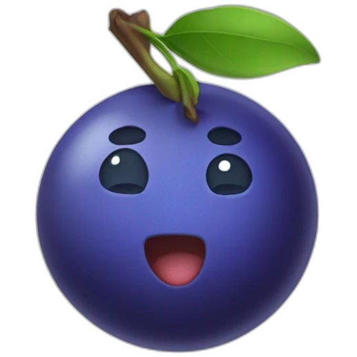 Myrtille emoji