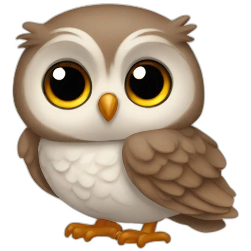 baby owl emoji
