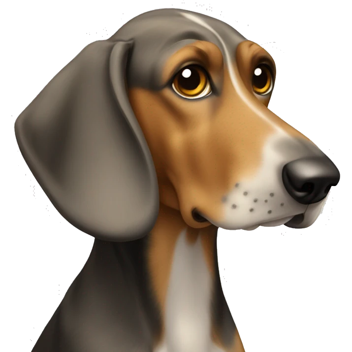 The Estonian Hound emoji