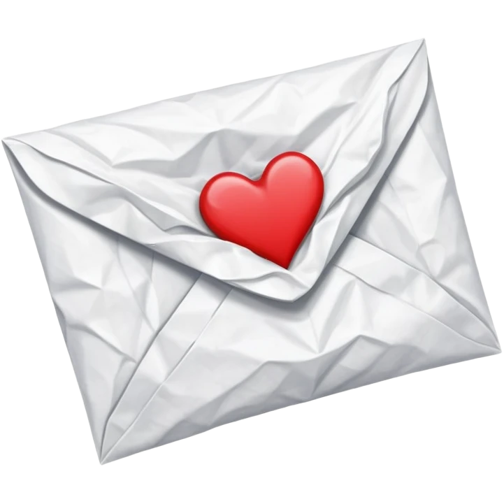 Love letter with tears for 'Quit Playing Games With My Heart' by Backstreet Boys emoji