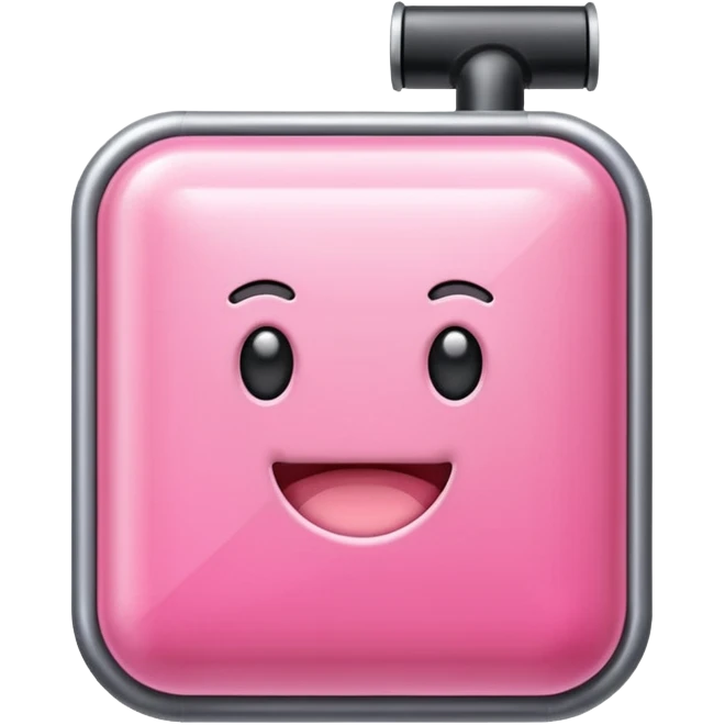 SPAM glossy and puffy, vacuum-sealed style emoji