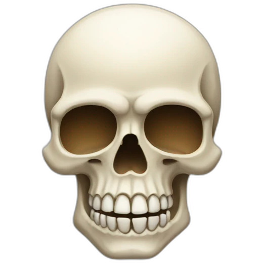 skull thumb up emoji emoji