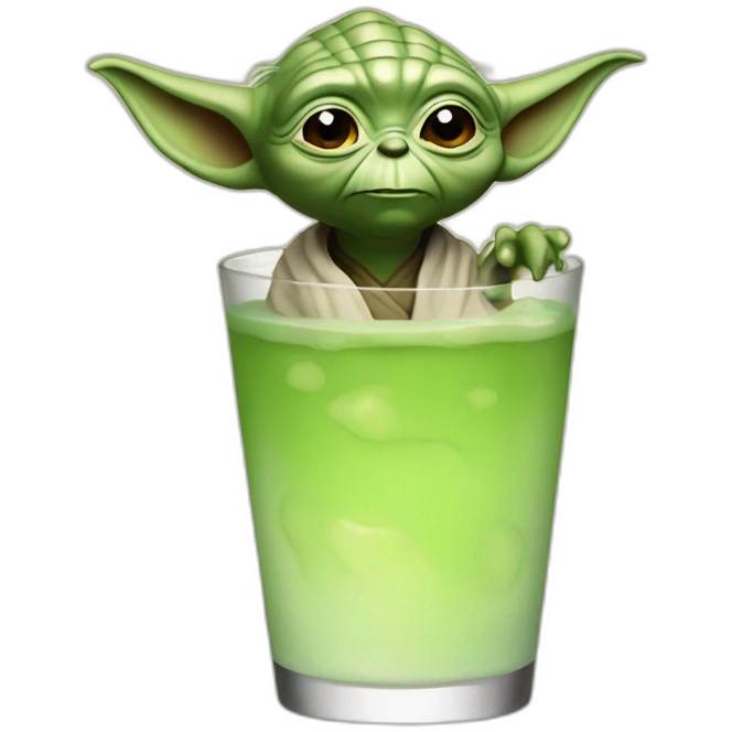 yoda drink emoji