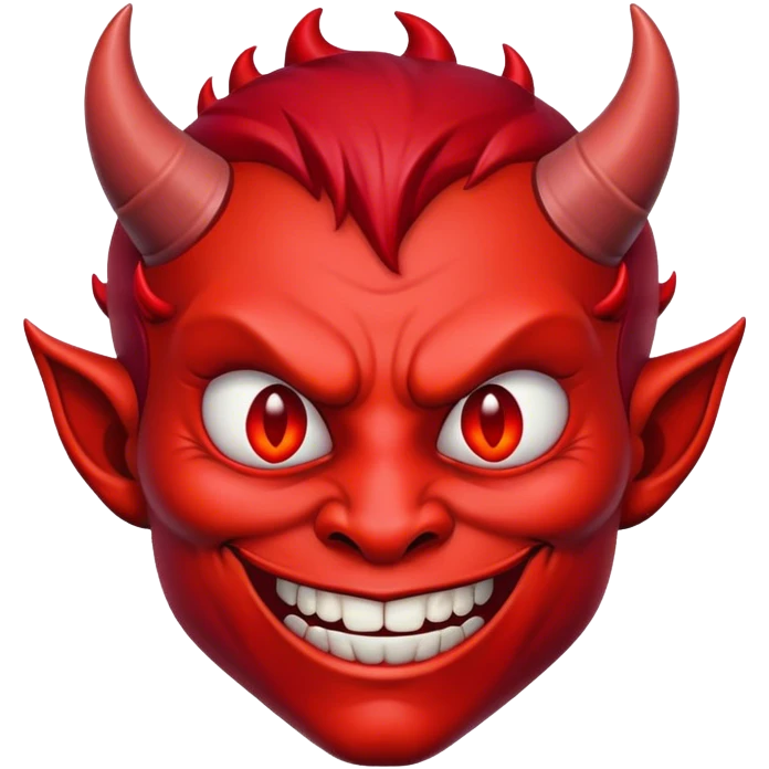 smirking devil emoji
