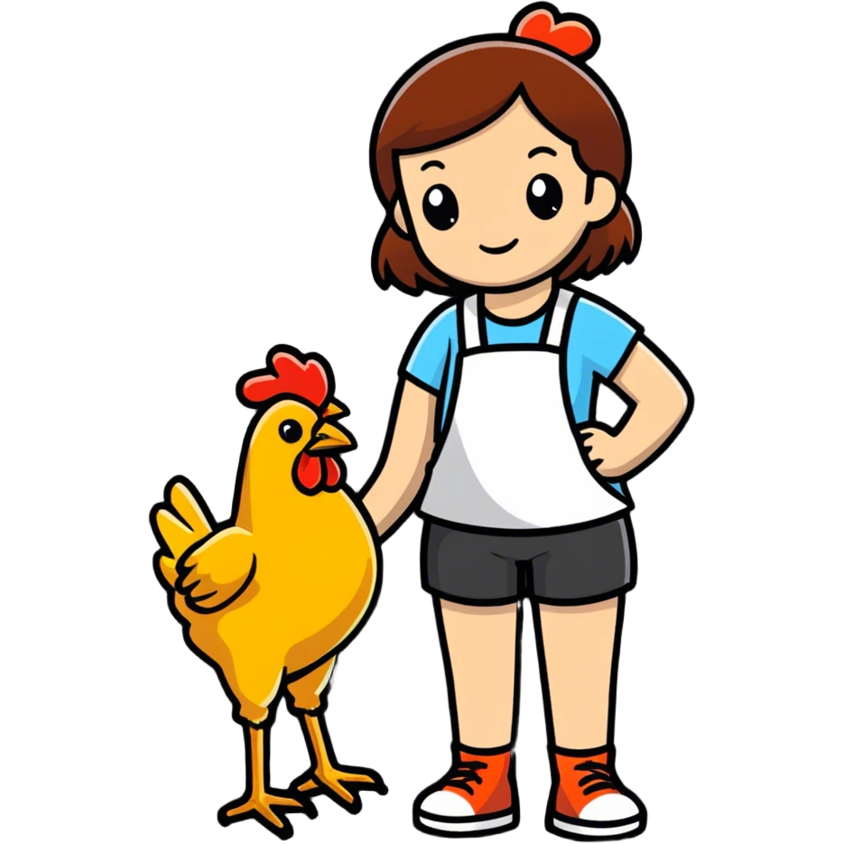 Big fat girl with crock legs emoji
