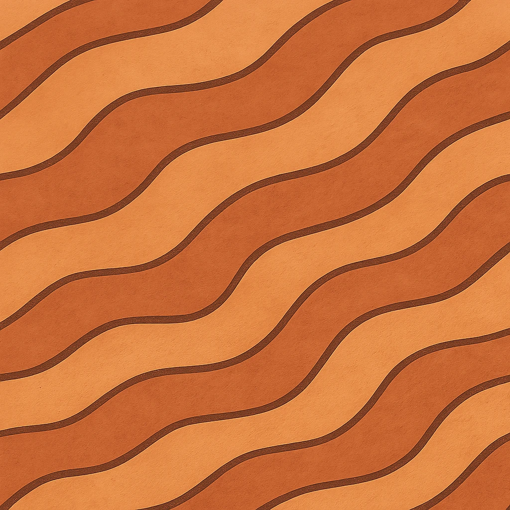 minimalist seamless orange paint streak texture, abstract, organic, flowing lines, no background, no letters, for overlay use, inspired by the reference image emoji