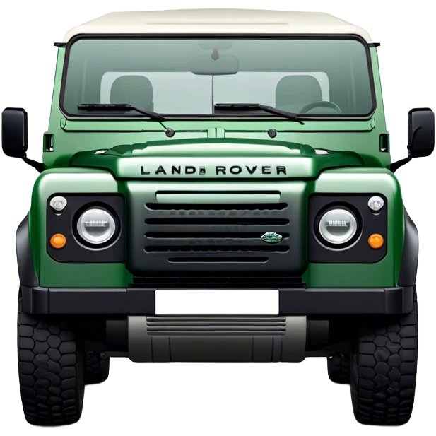 Land Rover Defender - Land Rover (Model Year: 2022) (Iconic colour: Green) emoji