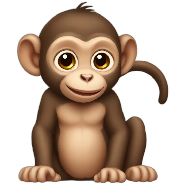 baby monkey emoji