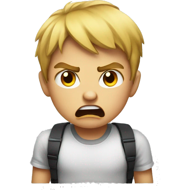 KID ANGRY emoji