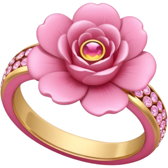 anel japones rosa emoji