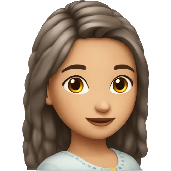 Niña hermosa llamada Natalia emoji