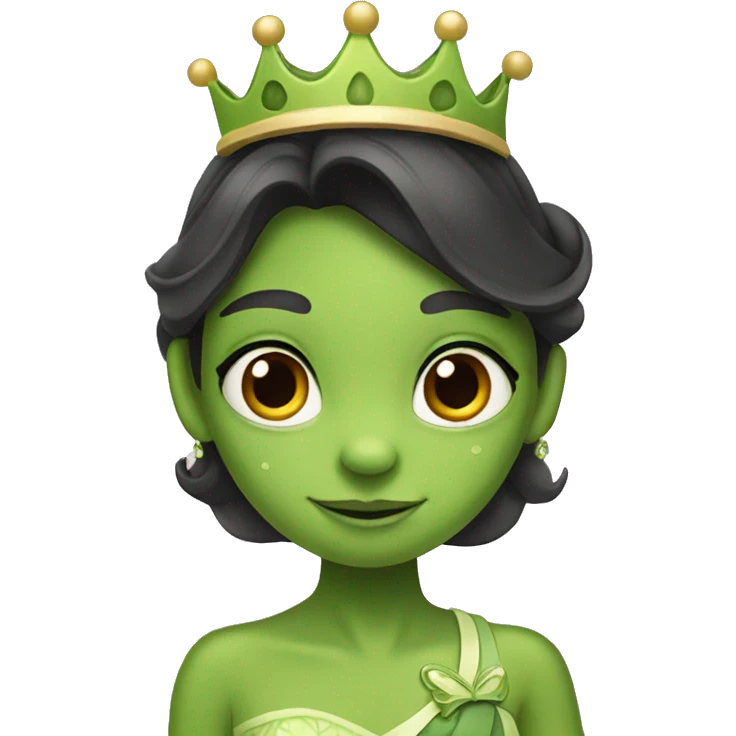 princess frog emoji