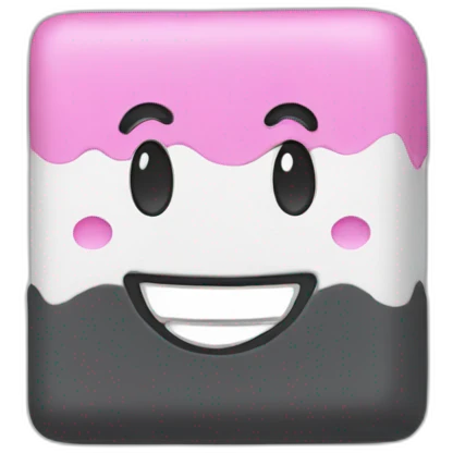 eraser smiling emoji