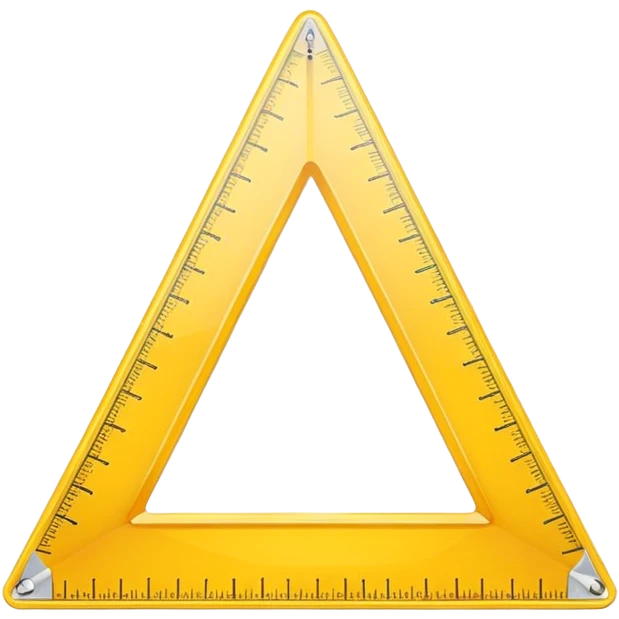 ruler triangle emoji