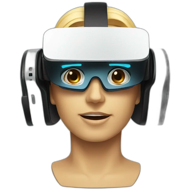 VR headset  emoji