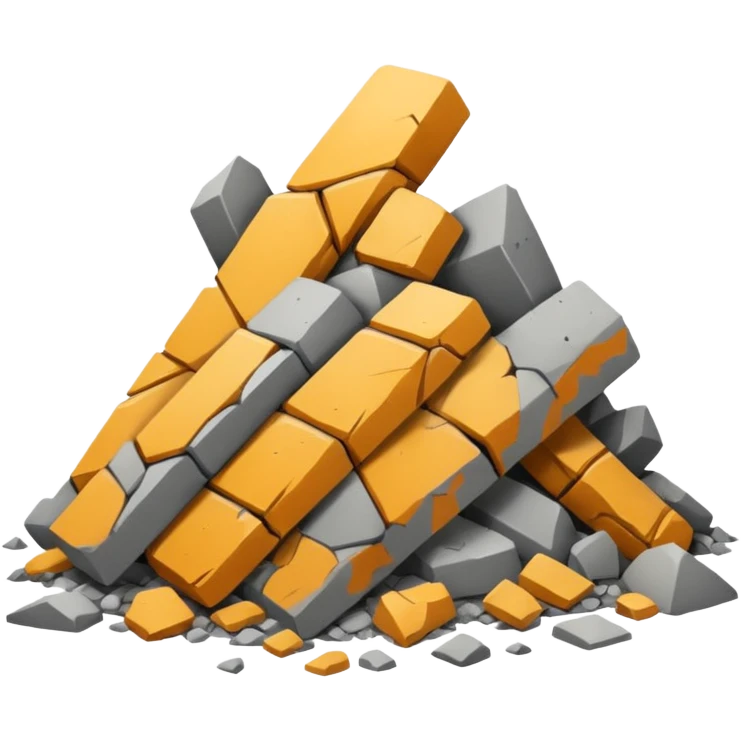 Fallen buildings  emoji