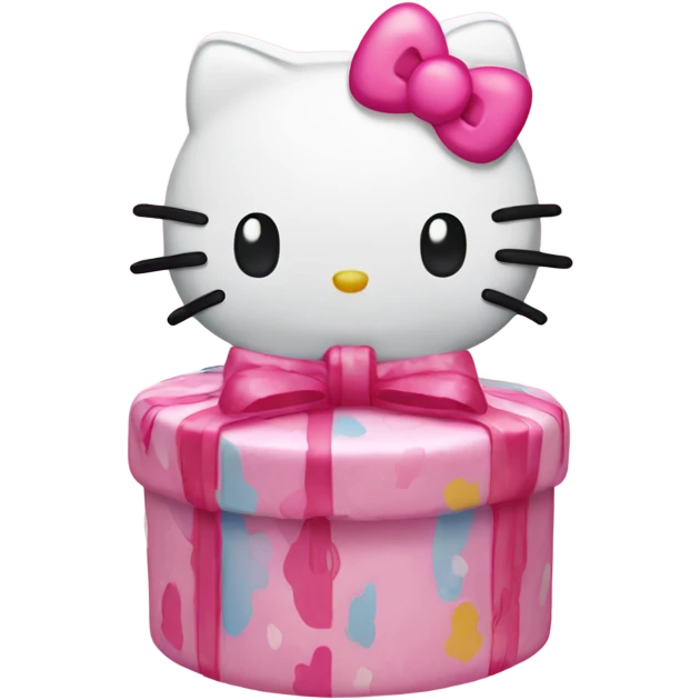 Hello kitty birthday  emoji