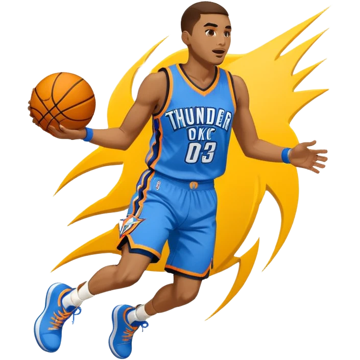 OKC thunder  emoji