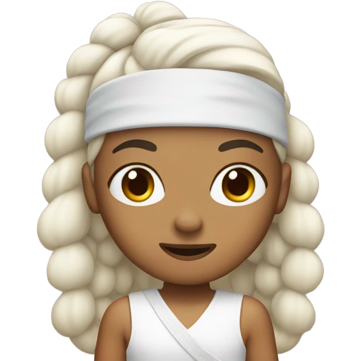 Nelly with white headband emoji