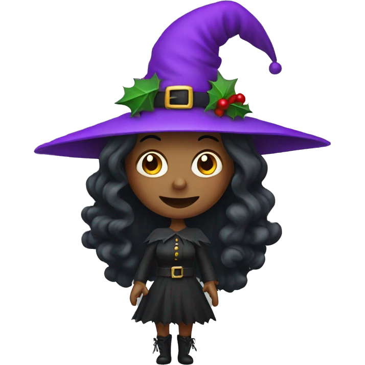 Christmas witch emoji