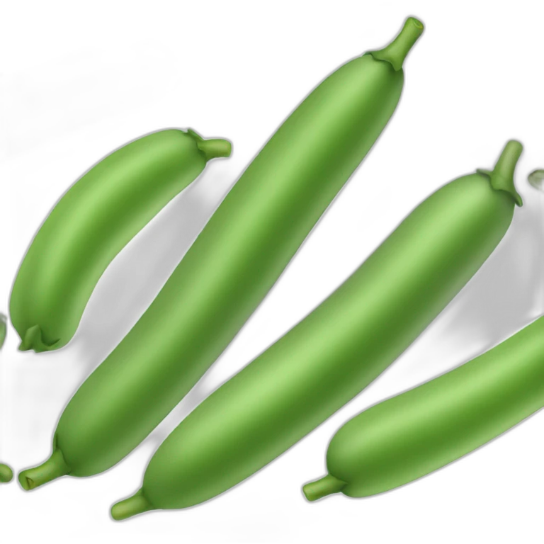 long green beans emoji