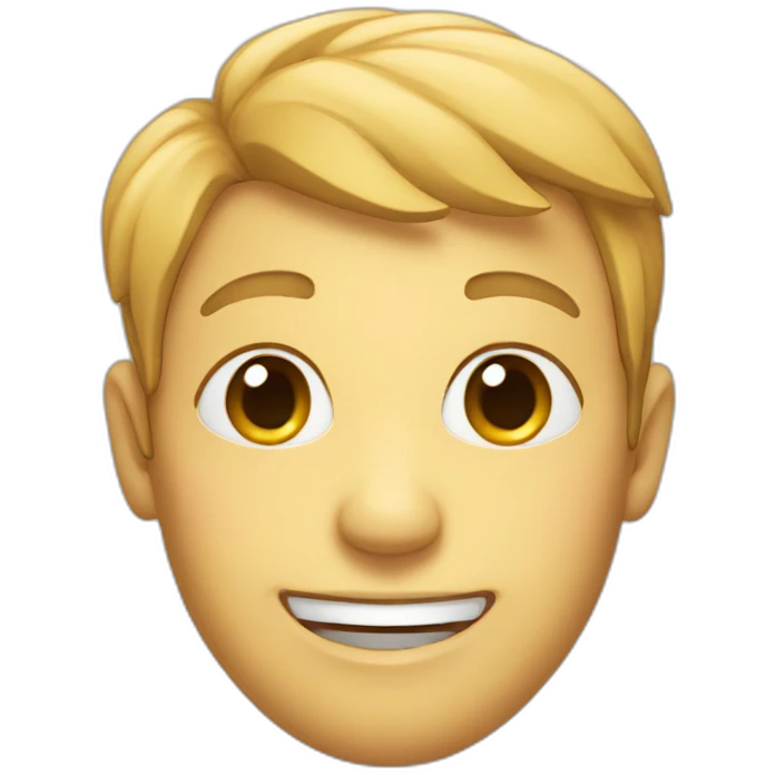 A face smiling emoji