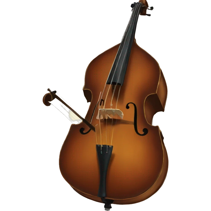 Double bass emoji