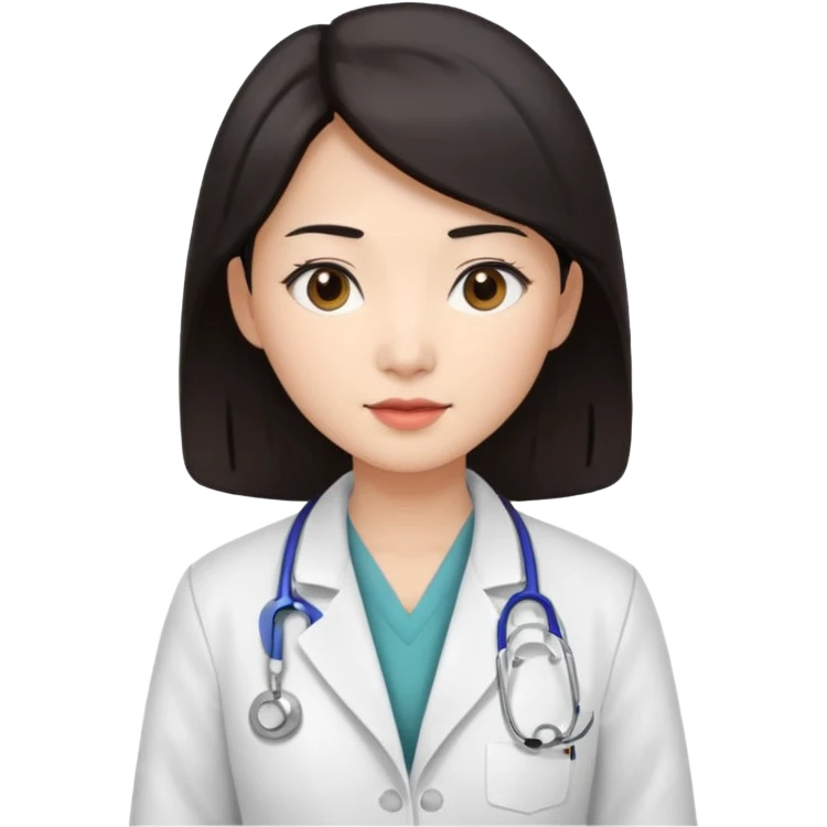 asian woman doctor emoji