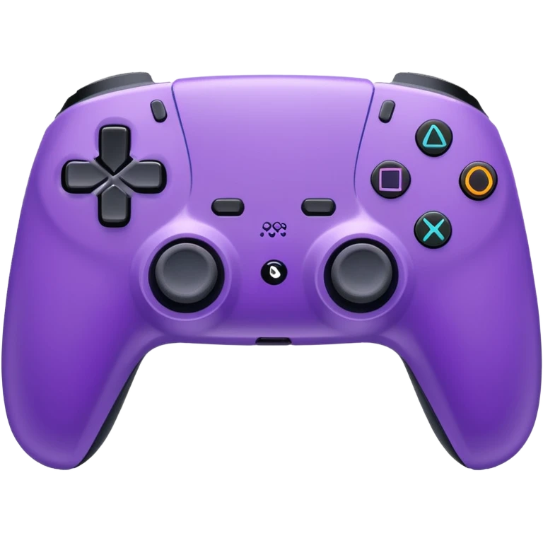 purple ps5 controller emoji