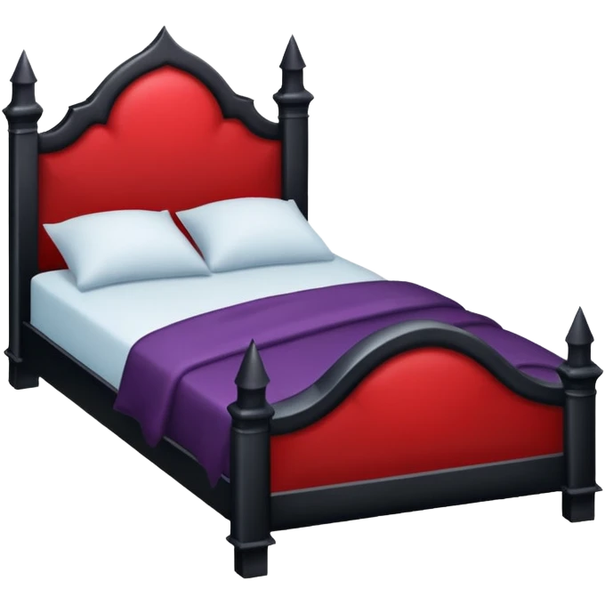 Vampire bed emoji