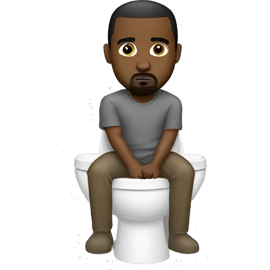 kanye west skibidi toilet  emoji