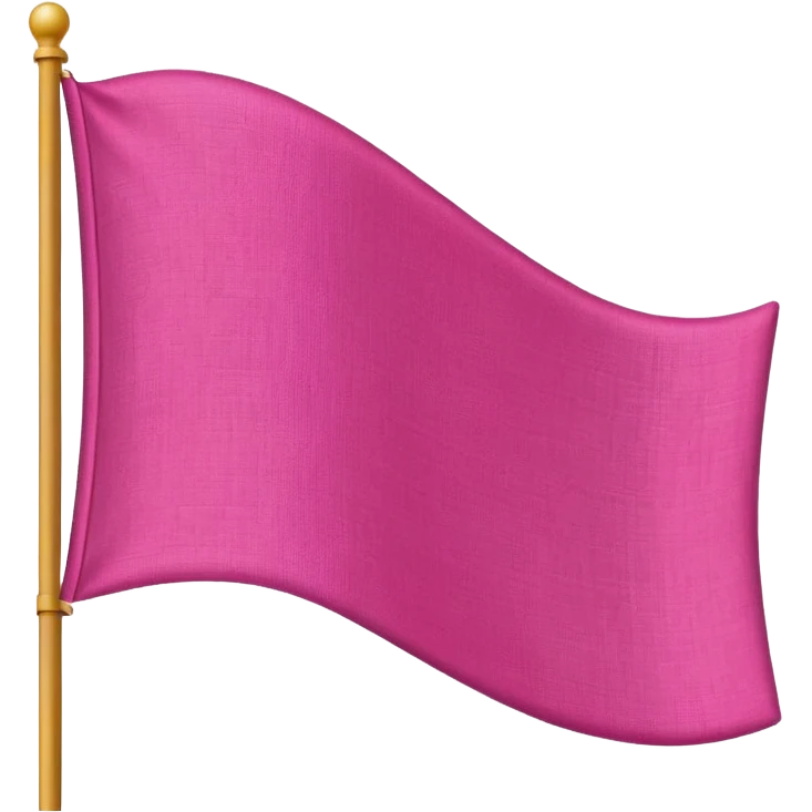 pink flag emoji