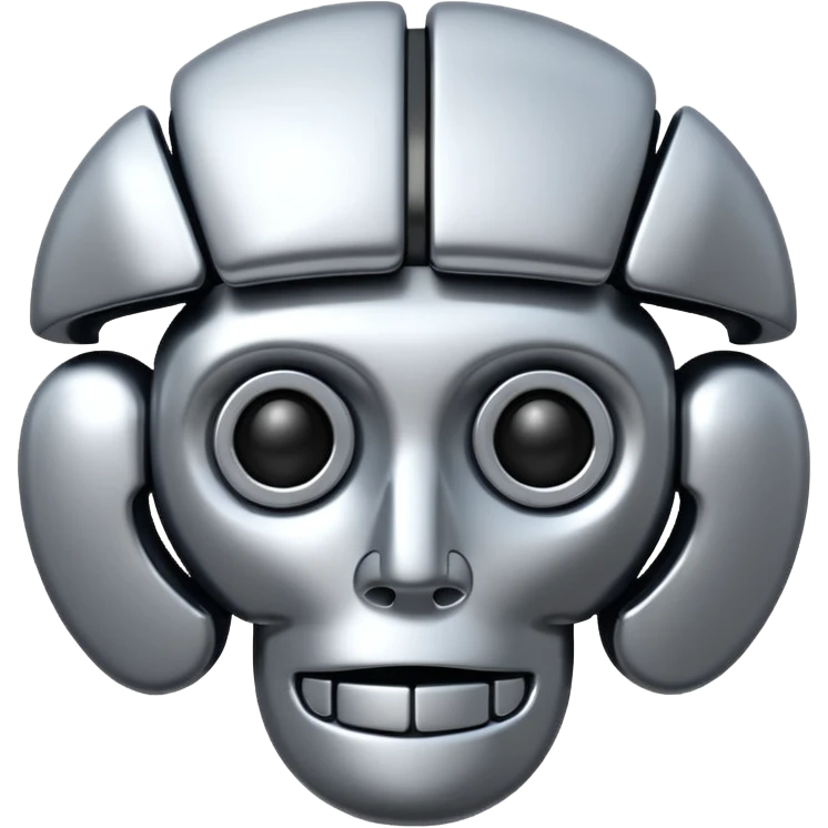 write "AI" with symbol of psychology  emoji