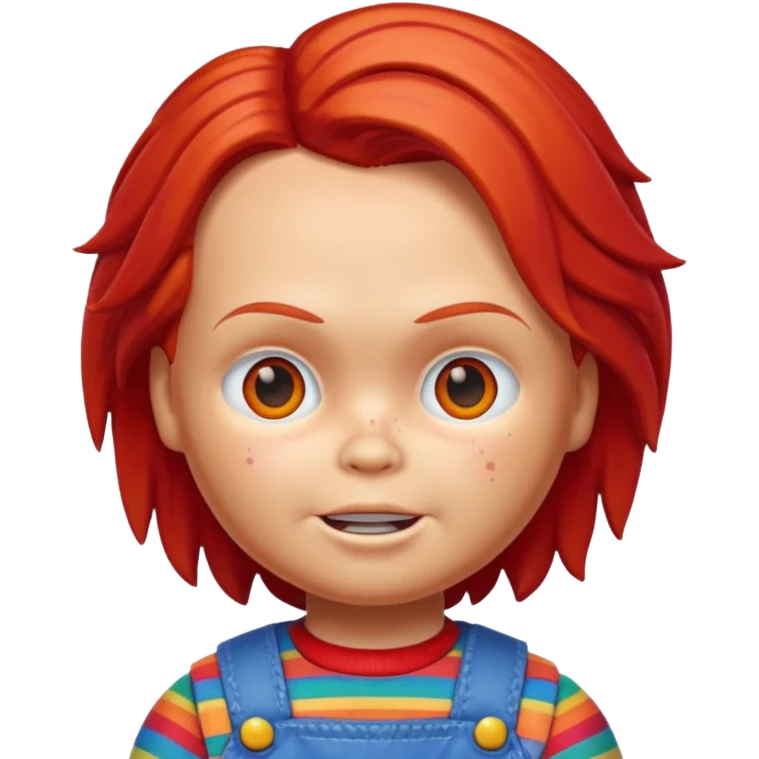 Un emojin de chuky emoji