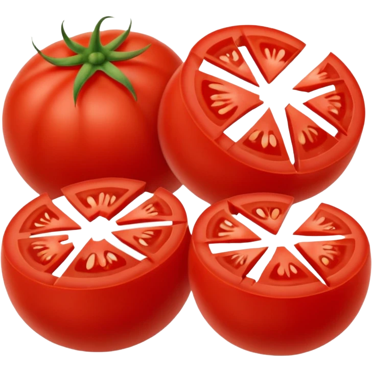 tomato Chopped into small pieces    emoji