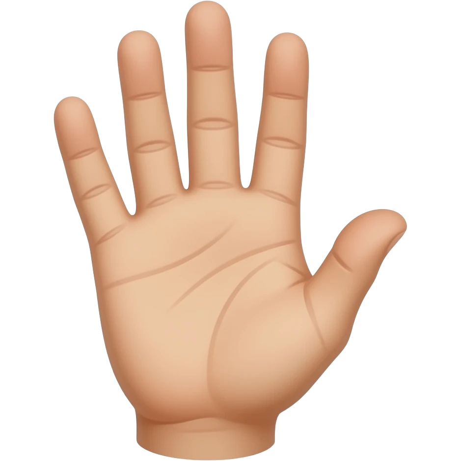 Palm reading emoji