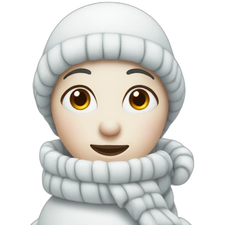 female snowman emoji
