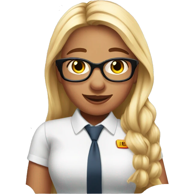 pig girl working as a hotel recepcionist at Ibis Hotel emoji