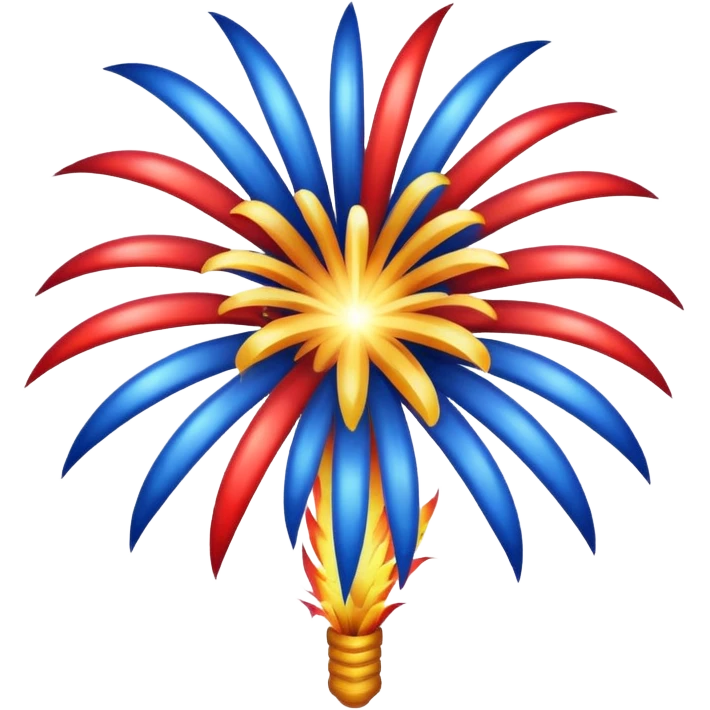 pretty firework emoji
