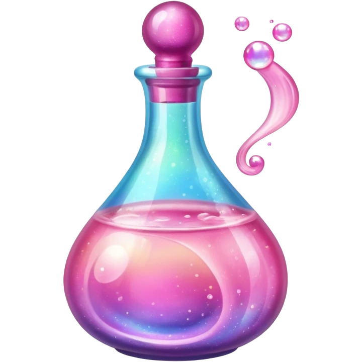 sparkling pink potion emoji