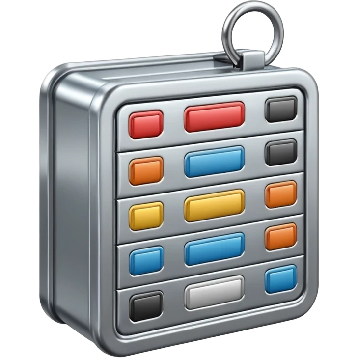 tag system organization 3d emoji
