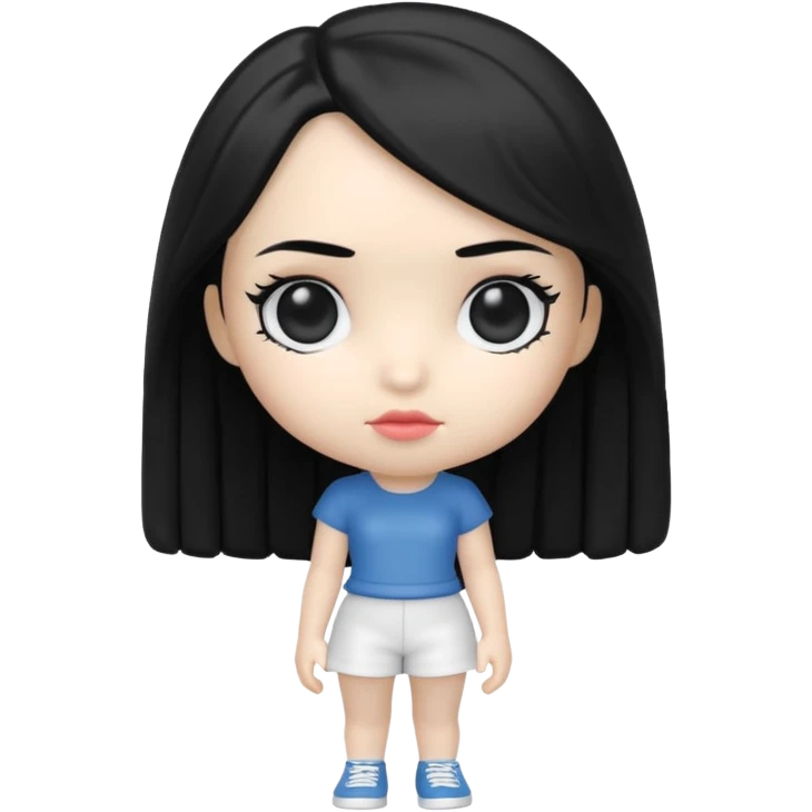 Fanko Pop Figure girl full body emoji